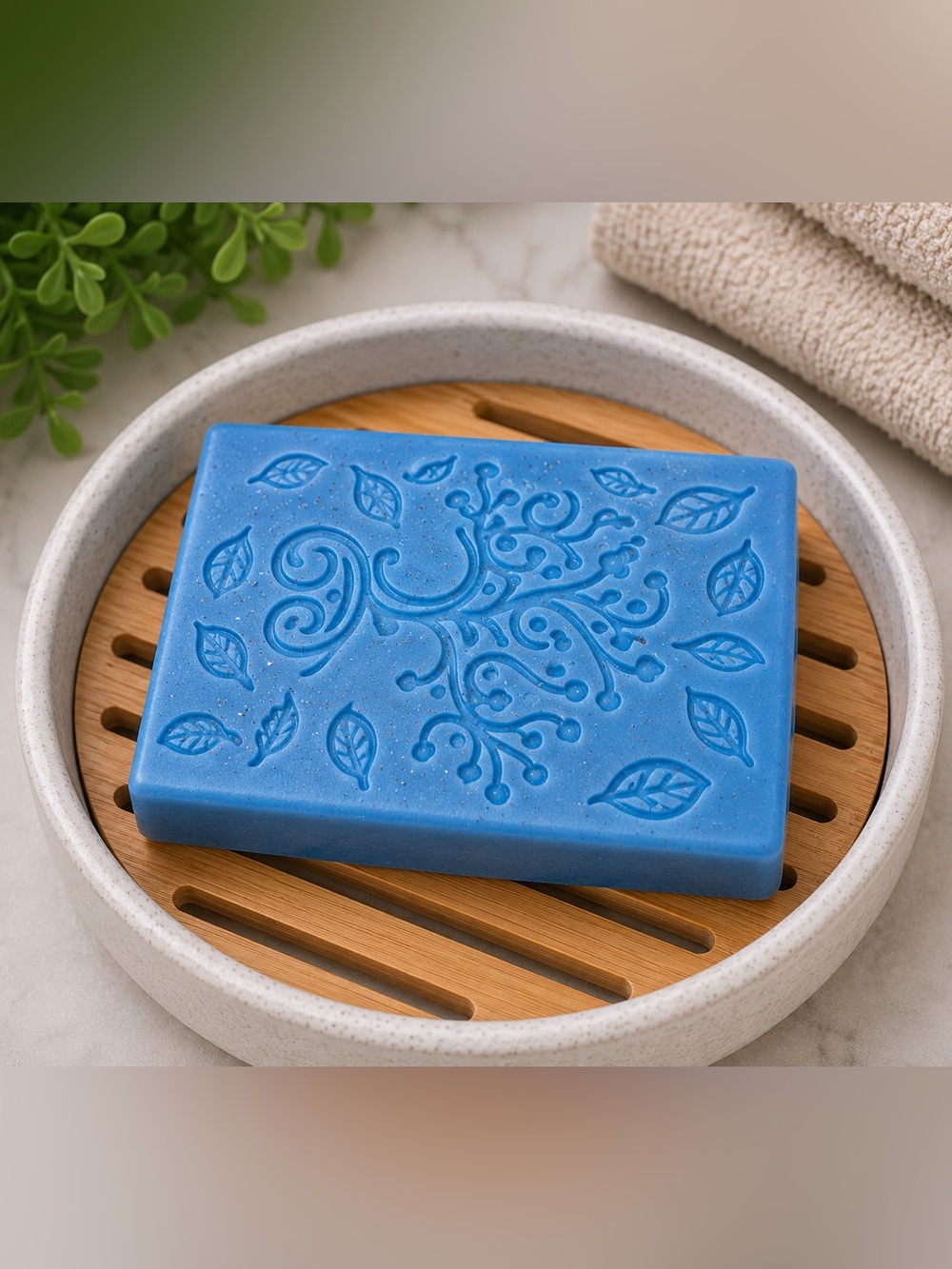 Vanilla sugar SOAP oatmeal butter based 3x2in - 8oz - 100% plant based